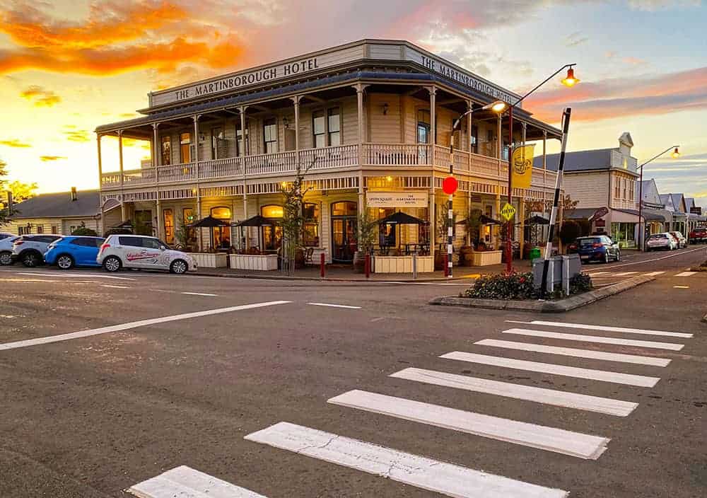 Martinborough hotel scene